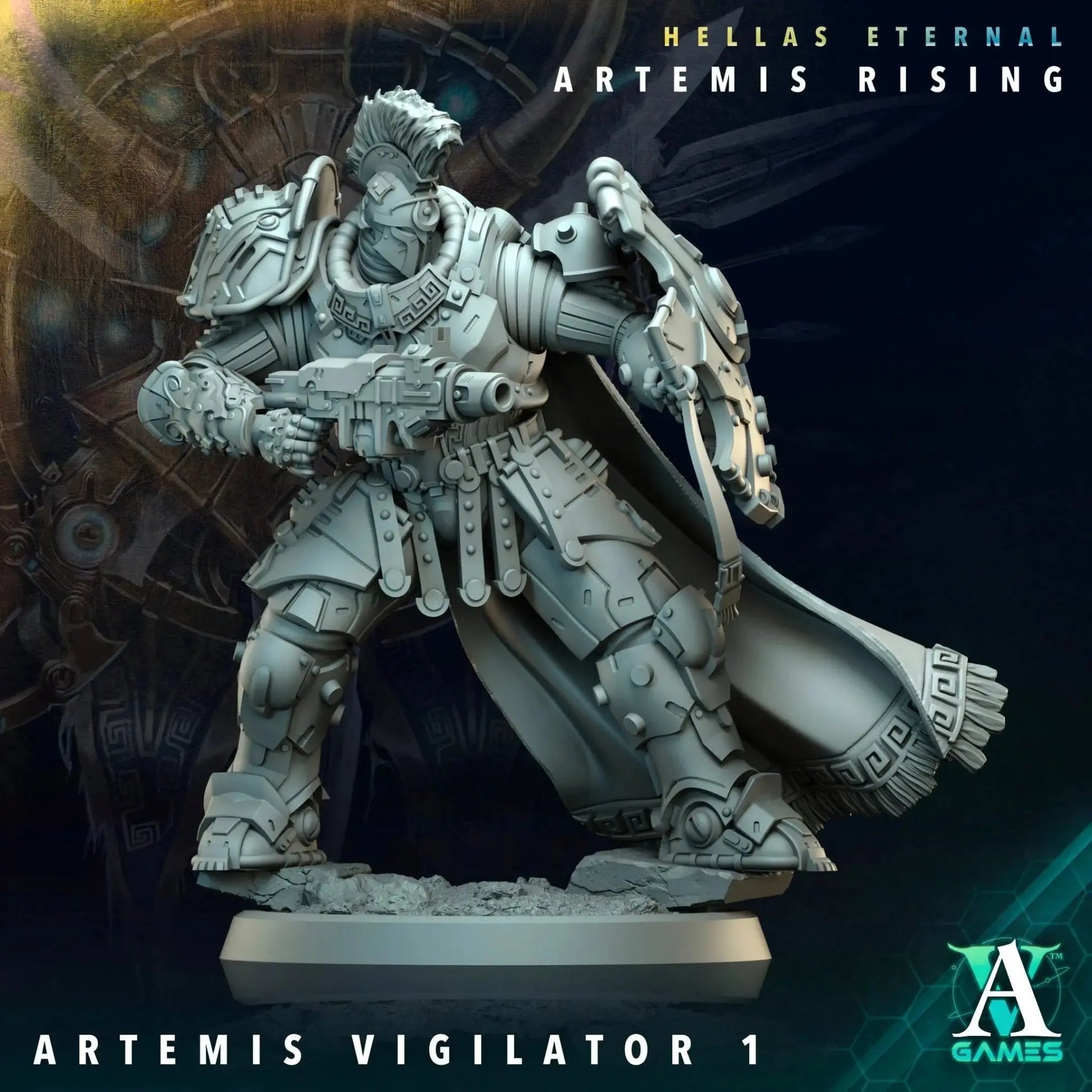 Sons of Hellas - Artemis Rising - STL Bundle - Archvillain Games