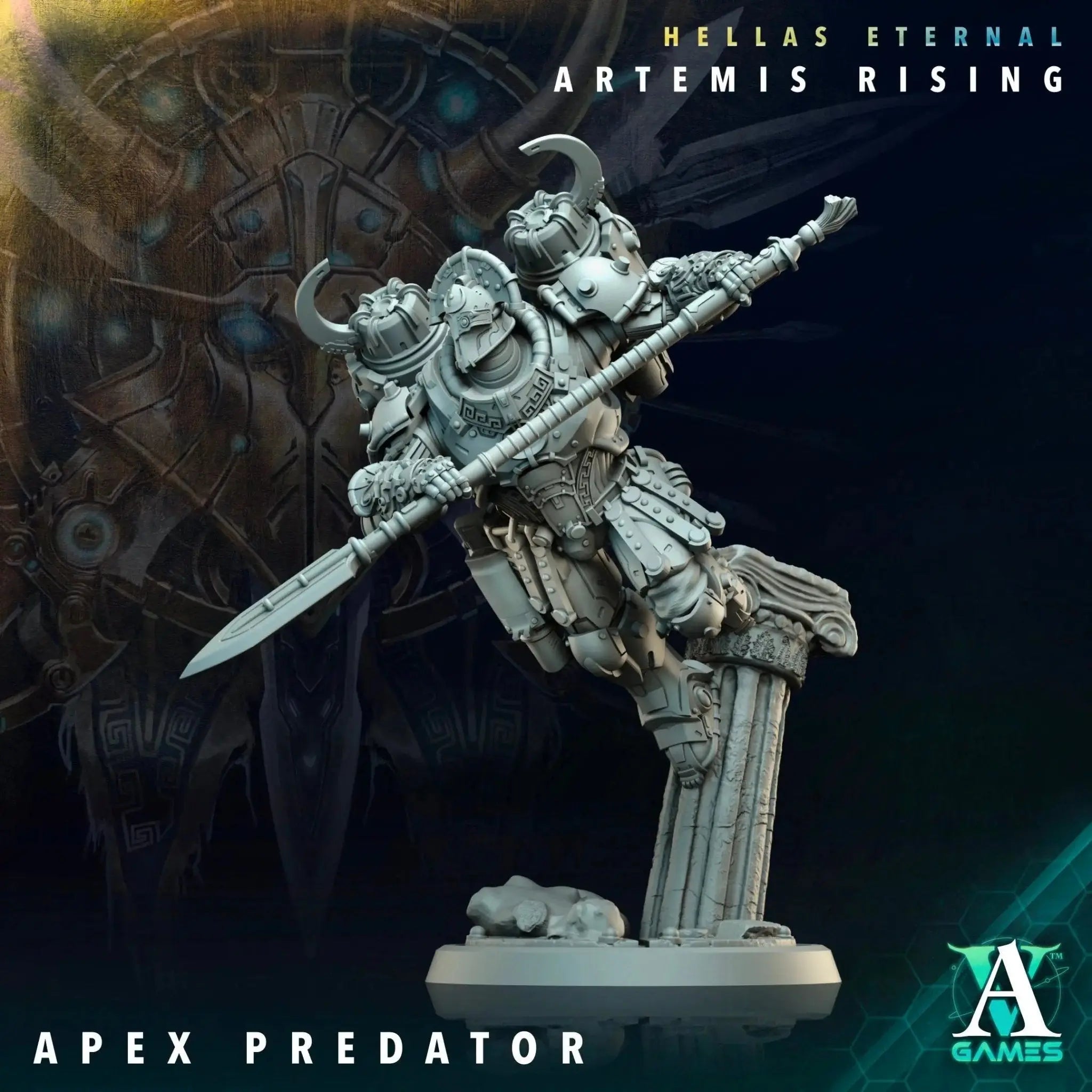 Sons of Hellas - Artemis Rising - STL Bundle - Archvillain Games