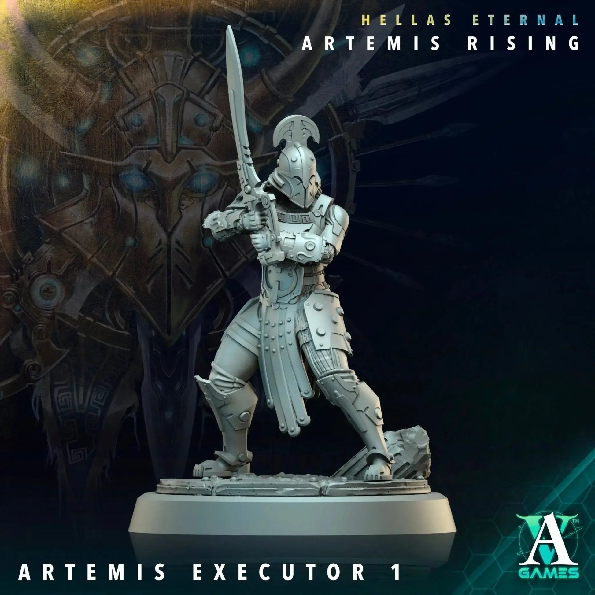 Sons of Hellas - Artemis Rising - STL Bundle - Archvillain Games