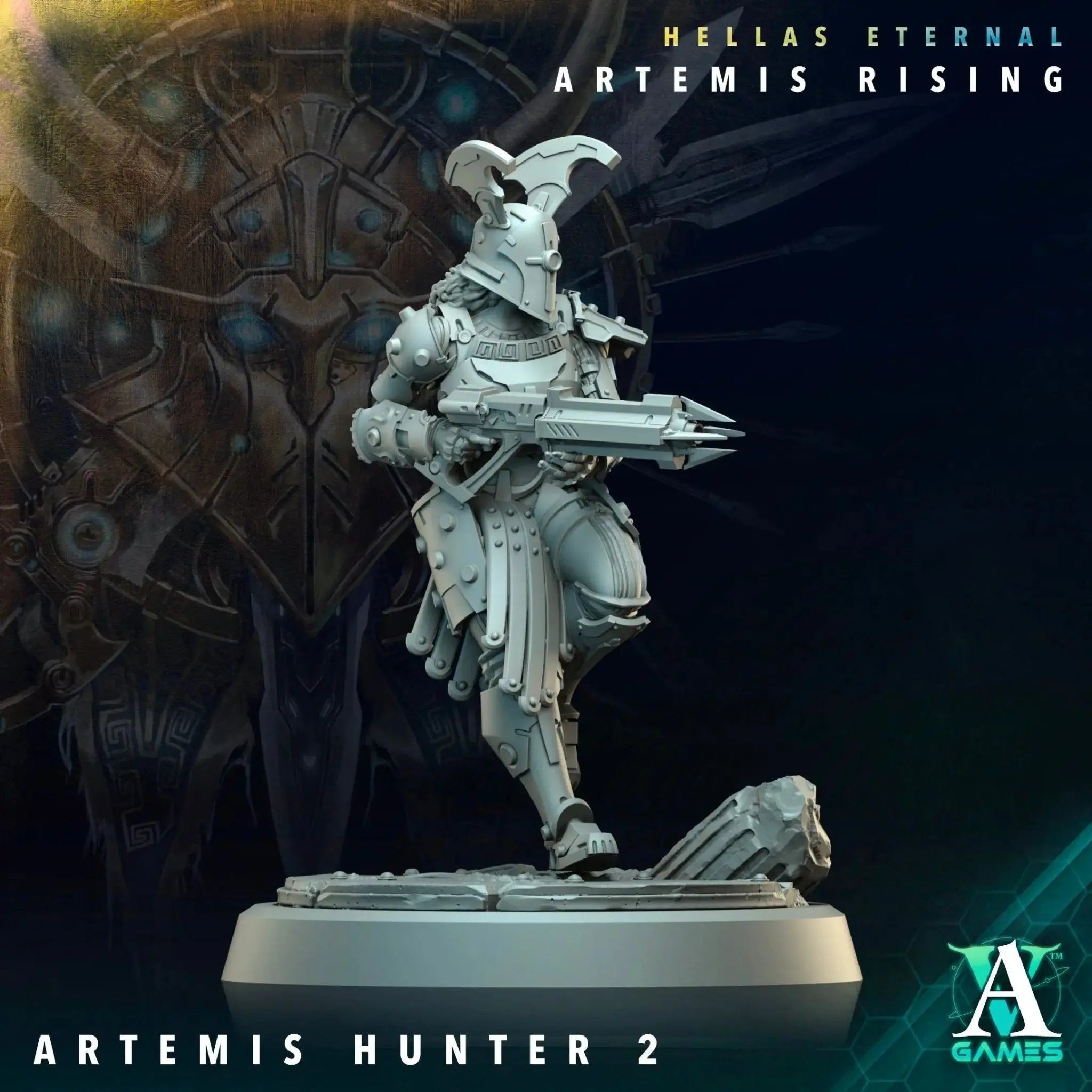 Sons of Hellas - Artemis Rising - STL Bundle - Archvillain Games
