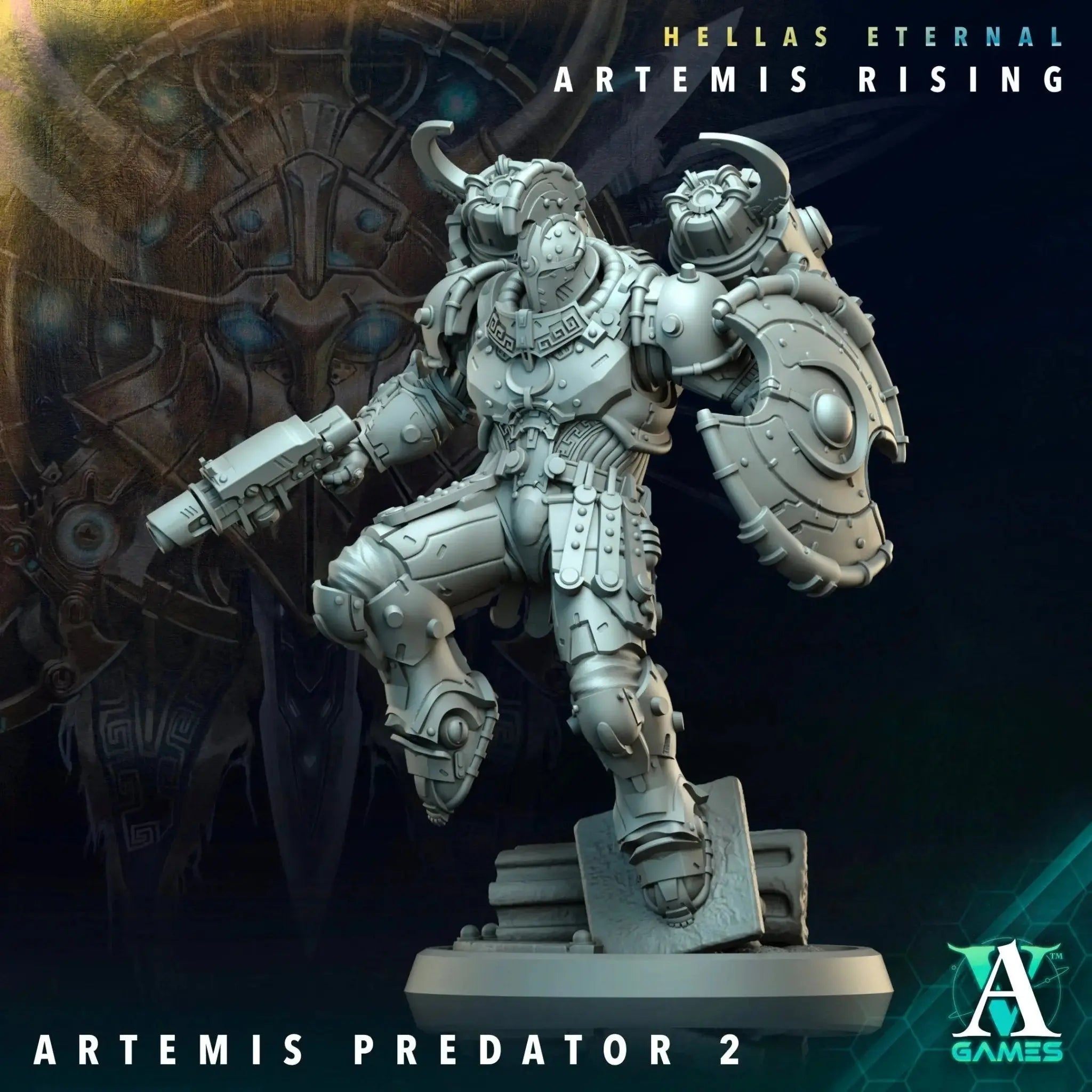 Sons of Hellas - Artemis Rising - STL Bundle - Archvillain Games