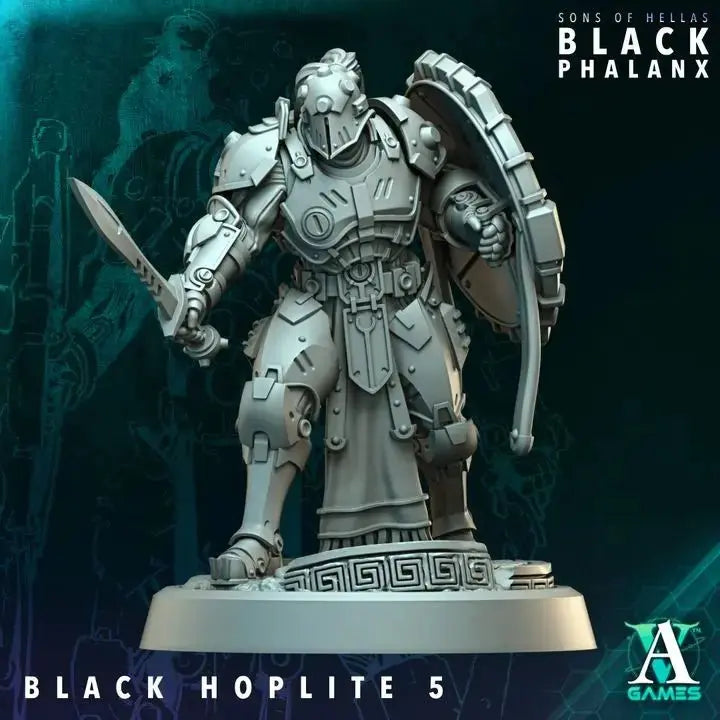 Sons of Hellas - Black Phalanx - STL Bundle - Archvillain Games