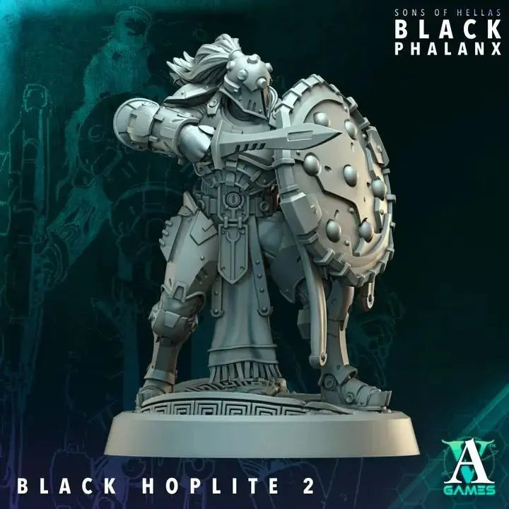 Sons of Hellas - Black Phalanx - STL Bundle - Archvillain Games