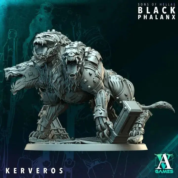 Sons of Hellas - Black Phalanx - STL Bundle - Archvillain Games