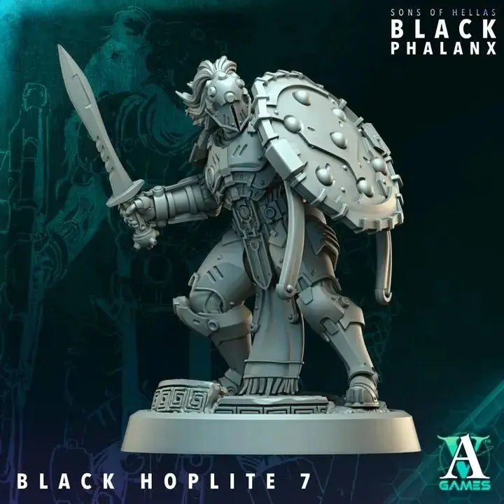 Sons of Hellas - Black Phalanx - STL Bundle - Archvillain Games