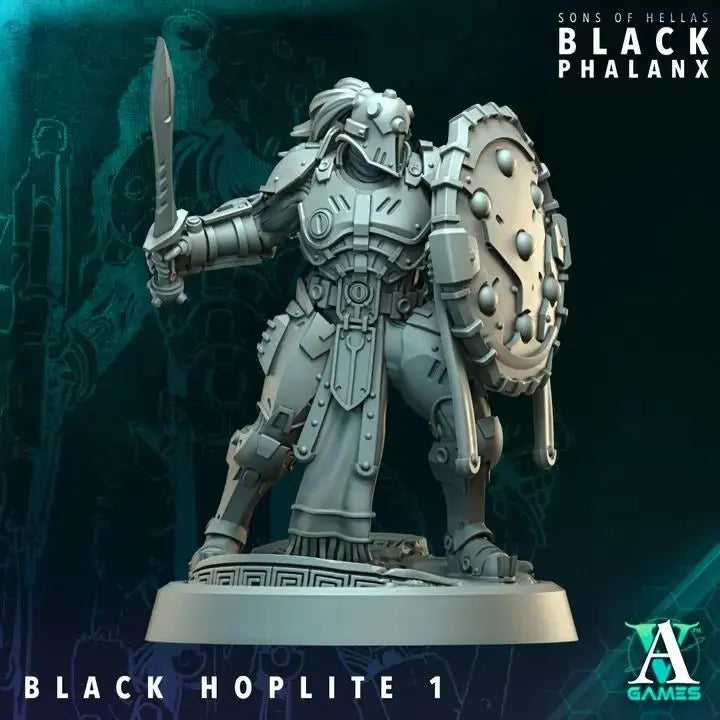 Sons of Hellas - Black Phalanx - STL Bundle - Archvillain Games