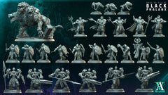 Sons of Hellas - Black Phalanx - STL Bundle - Archvillain Games