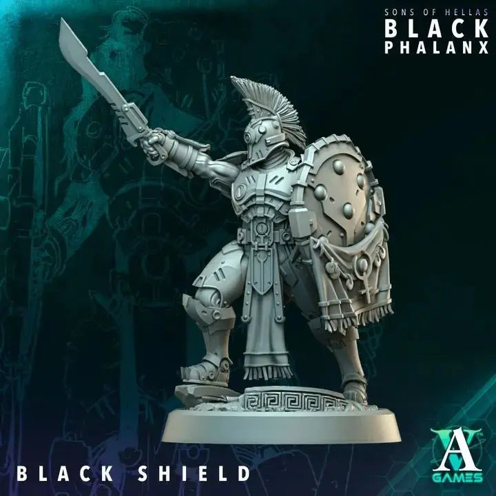 Sons of Hellas - Black Phalanx - STL Bundle - Archvillain Games