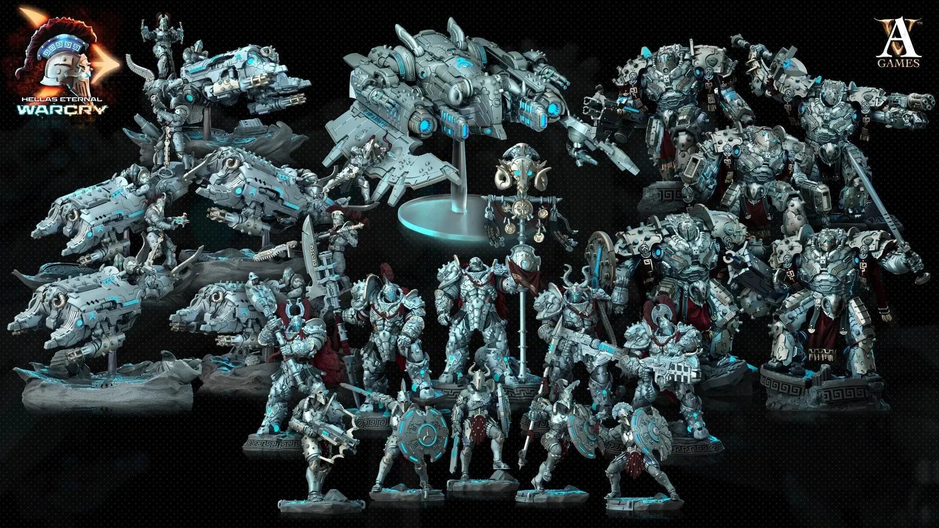 Sons of Hellas - Warcry - STL Bundle - Archvillain Games