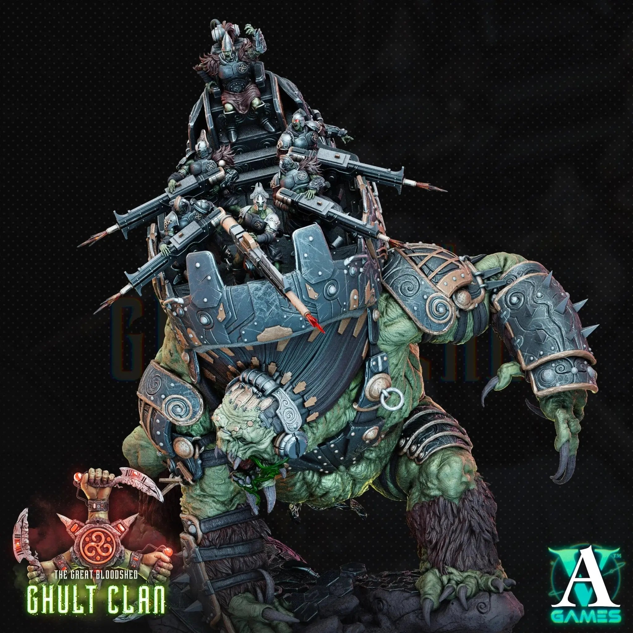 Spacehorde - Ghult Clan - STL Bundle - Archvillain Games