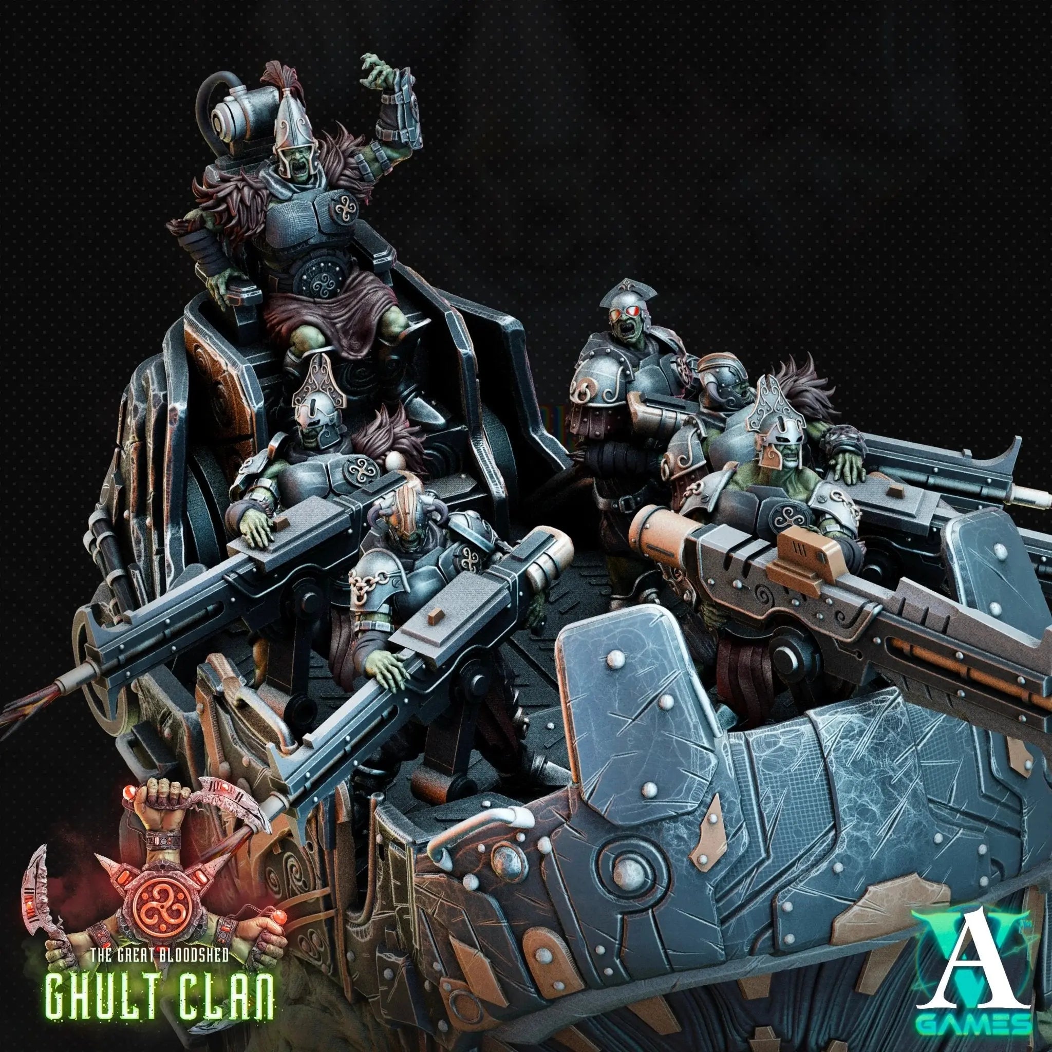 Spacehorde - Ghult Clan - STL Bundle - Archvillain Games