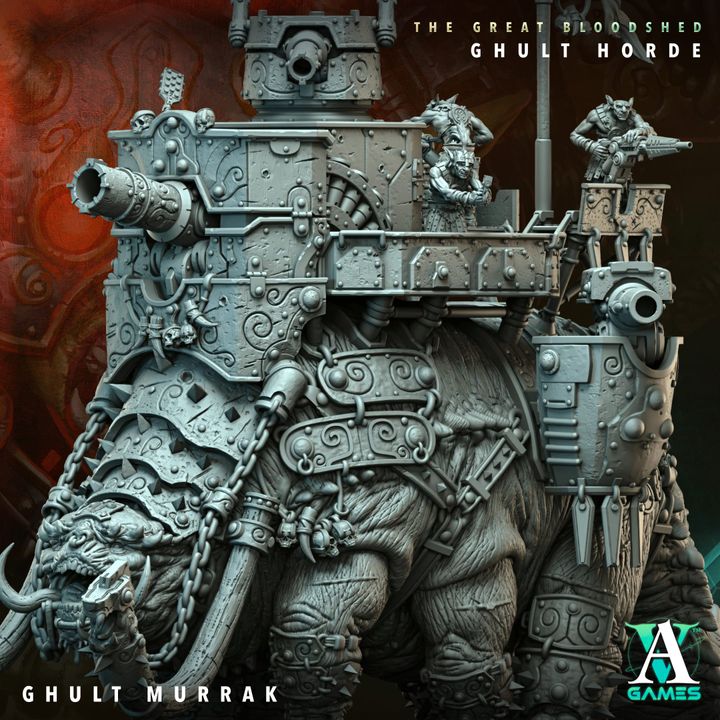 Spacehorde - Ghult Horde - STL Bundle - Archvillain Games