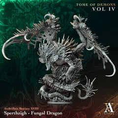 Sperthzigh - Fungal Dragon - STL - Archvillain Games