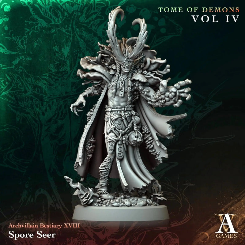 Spore Seer - STL - Archvillain Games