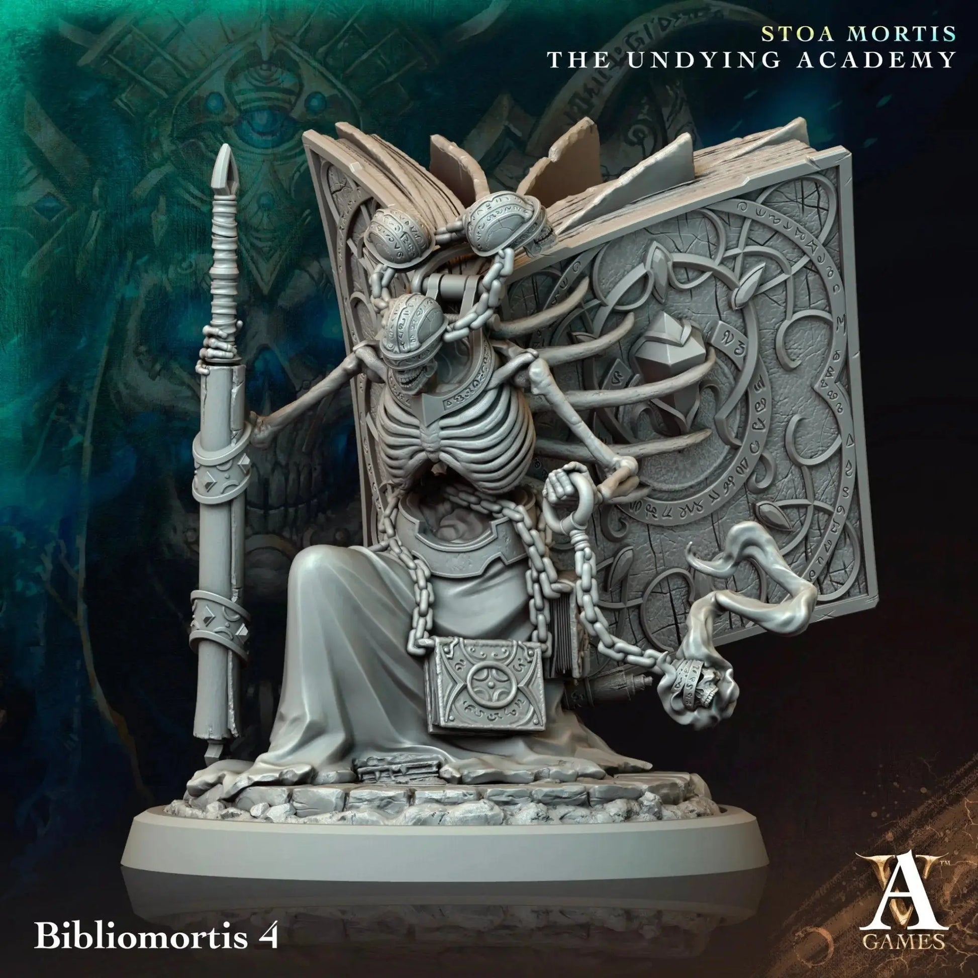 Stoa Mortis - The Undying Academy - STL Bundle - Archvillain Games