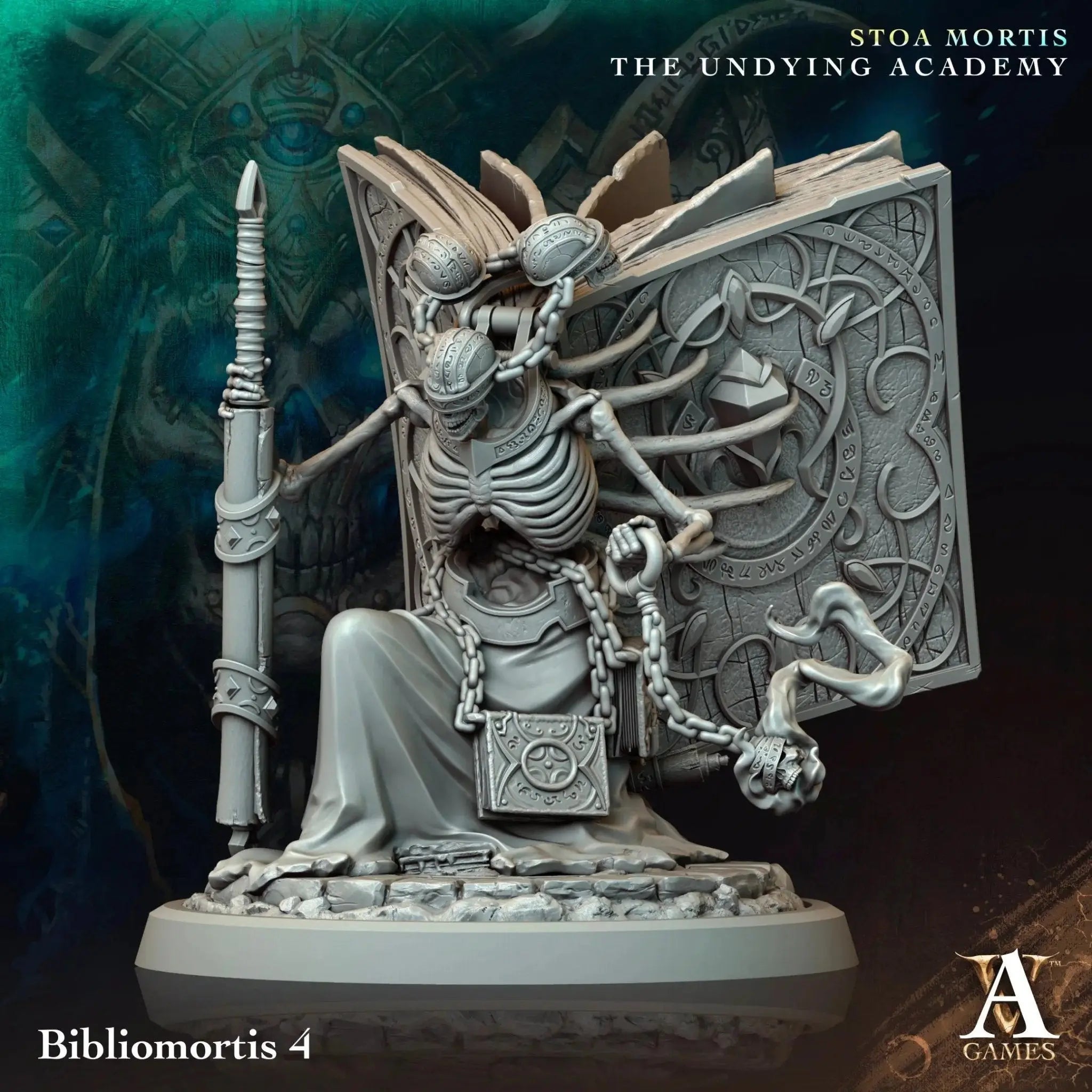 Stoa Mortis - The Undying Academy - STL Bundle - Archvillain Games