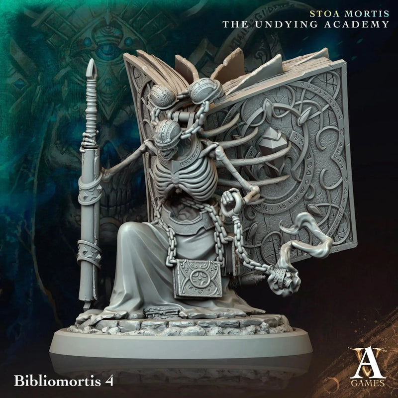 Stoa Mortis - The Undying Academy - STL Bundle - Archvillain Games