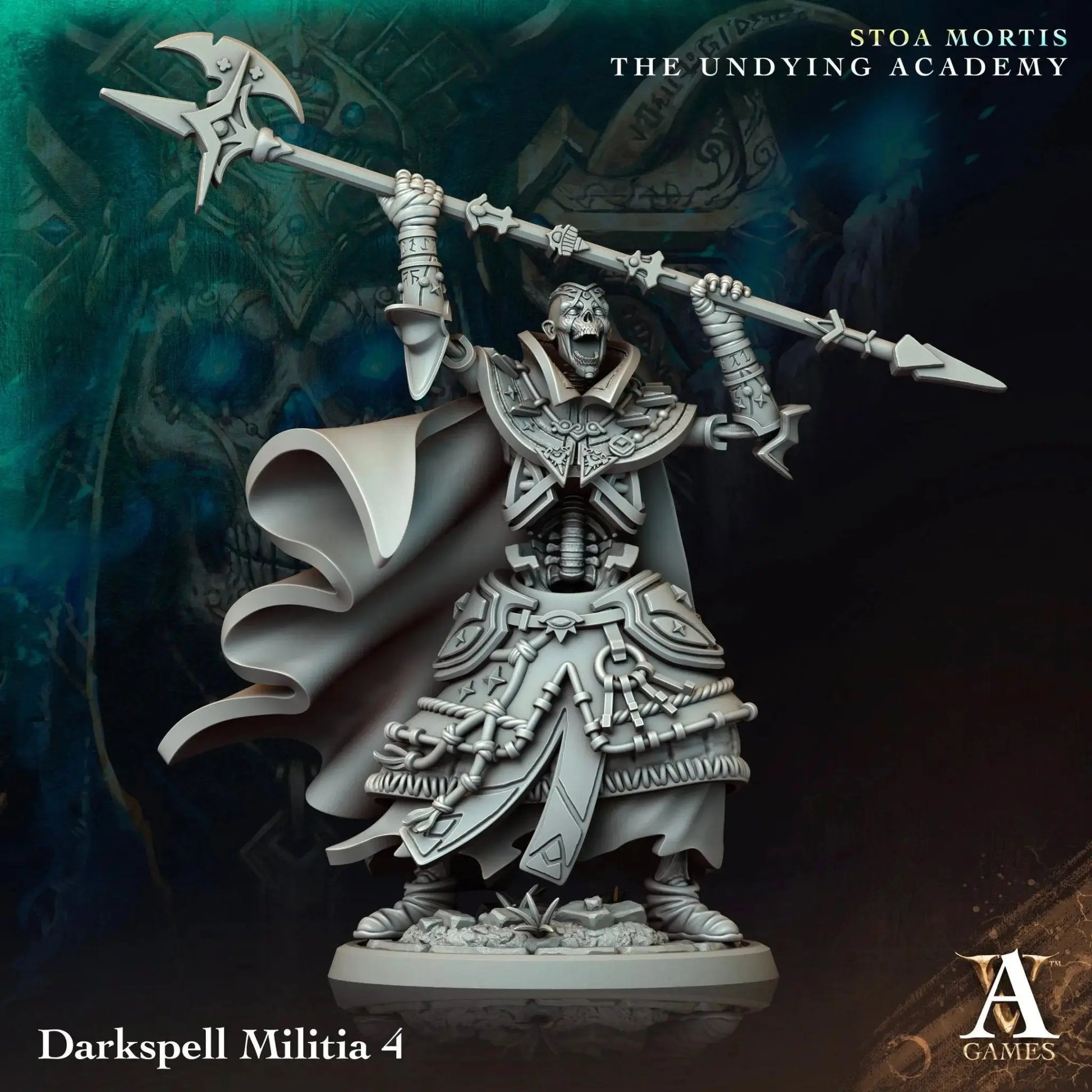 Stoa Mortis - The Undying Academy - STL Bundle - Archvillain Games
