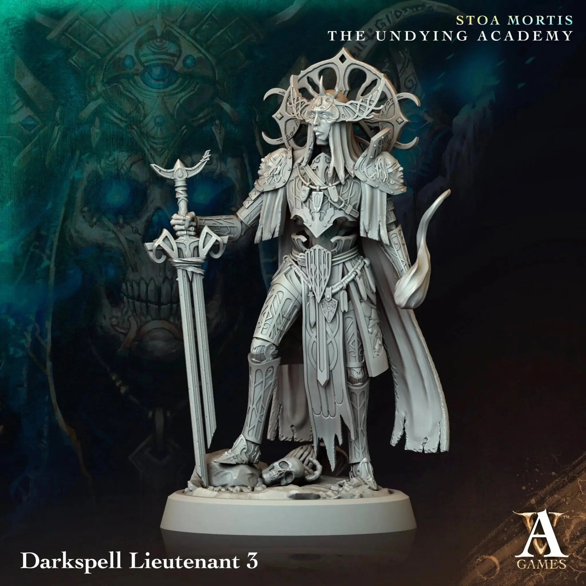 Stoa Mortis - The Undying Academy - STL Bundle - Archvillain Games