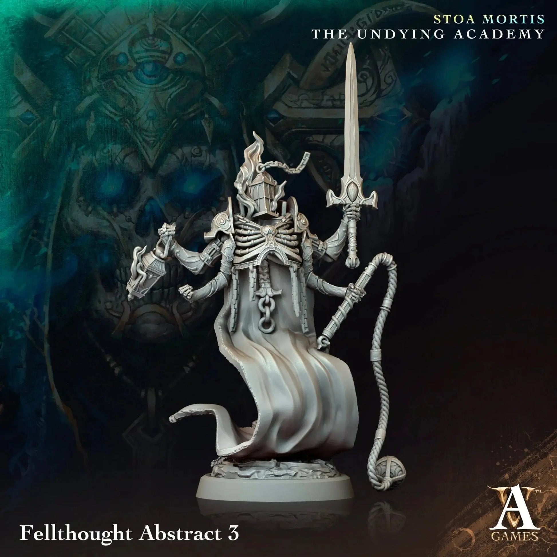 Stoa Mortis - The Undying Academy - STL Bundle - Archvillain Games