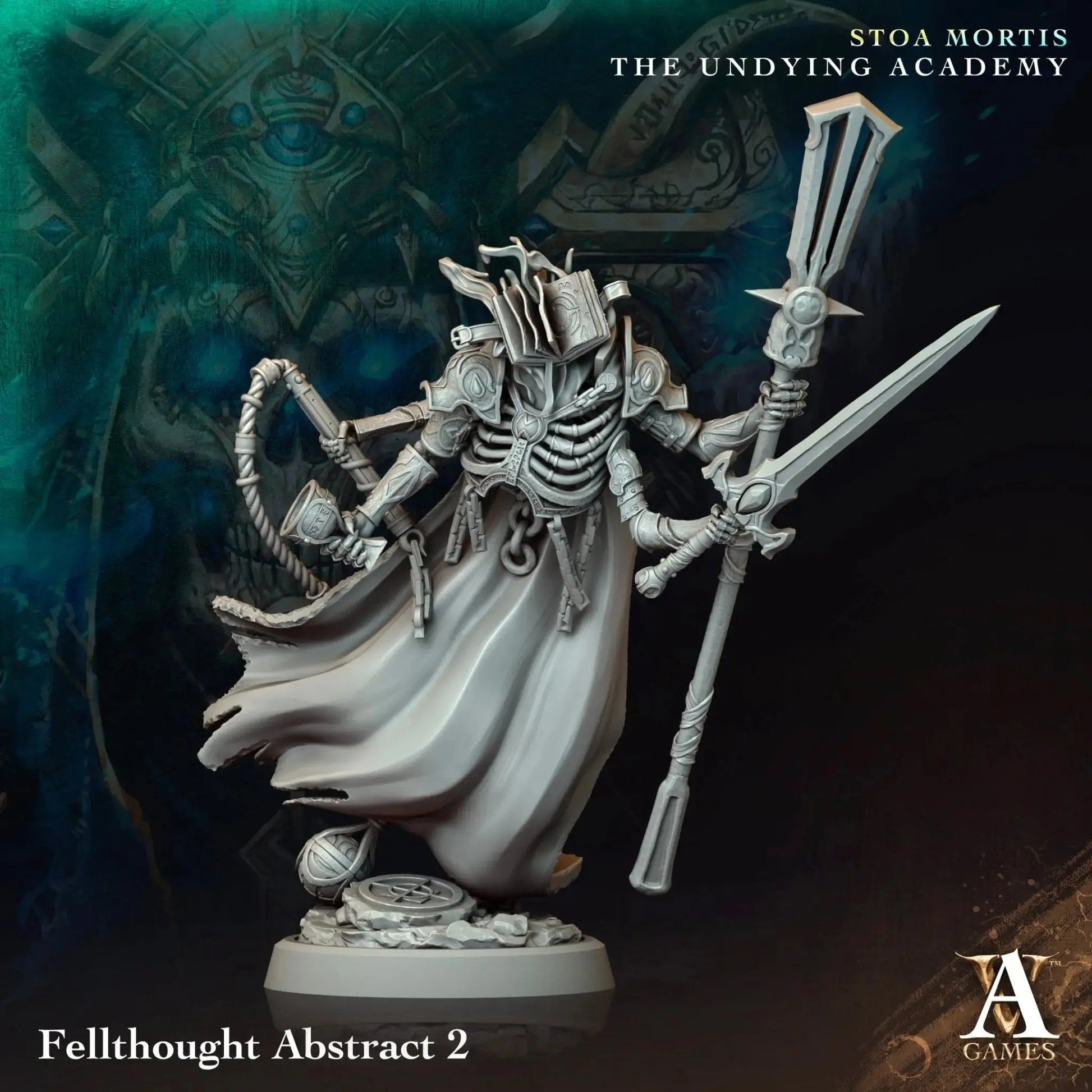 Stoa Mortis - The Undying Academy - STL Bundle - Archvillain Games