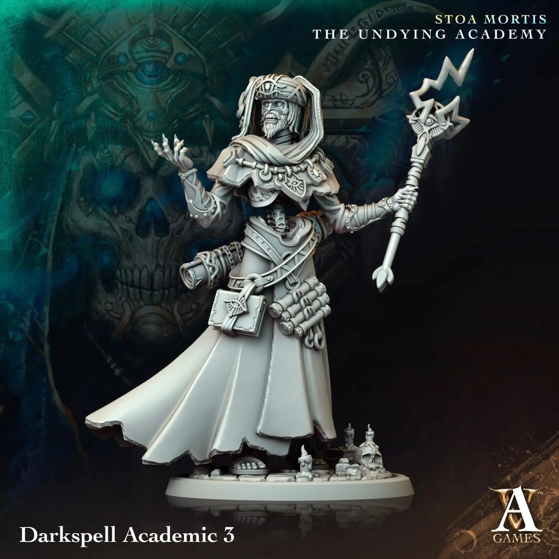 Stoa Mortis - The Undying Academy - STL Bundle - Archvillain Games
