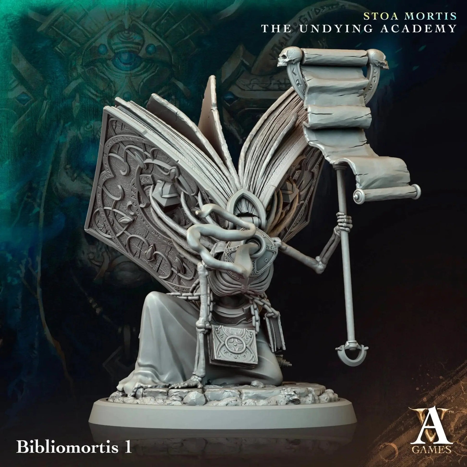 Stoa Mortis - The Undying Academy - STL Bundle - Archvillain Games