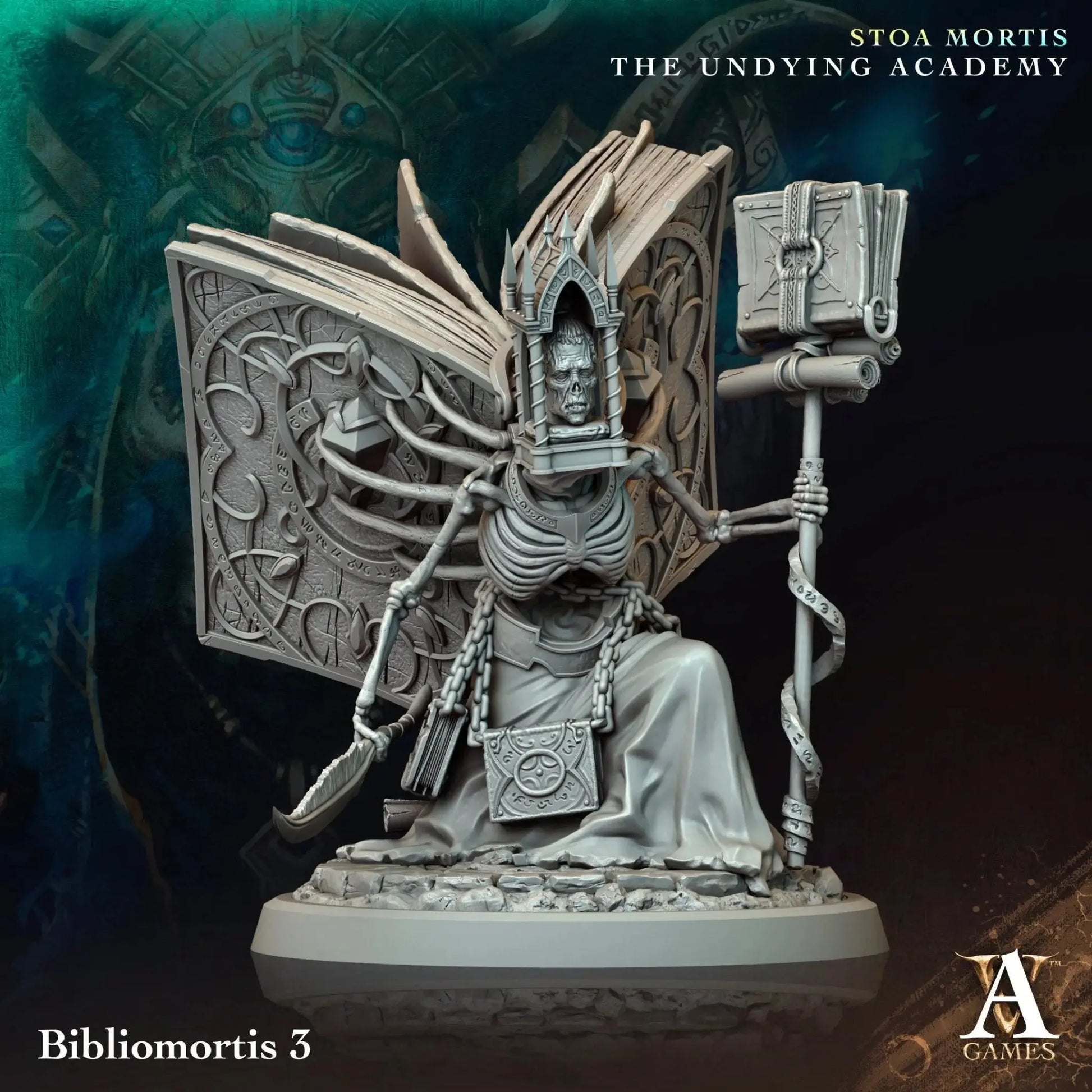Stoa Mortis - The Undying Academy - STL Bundle - Archvillain Games