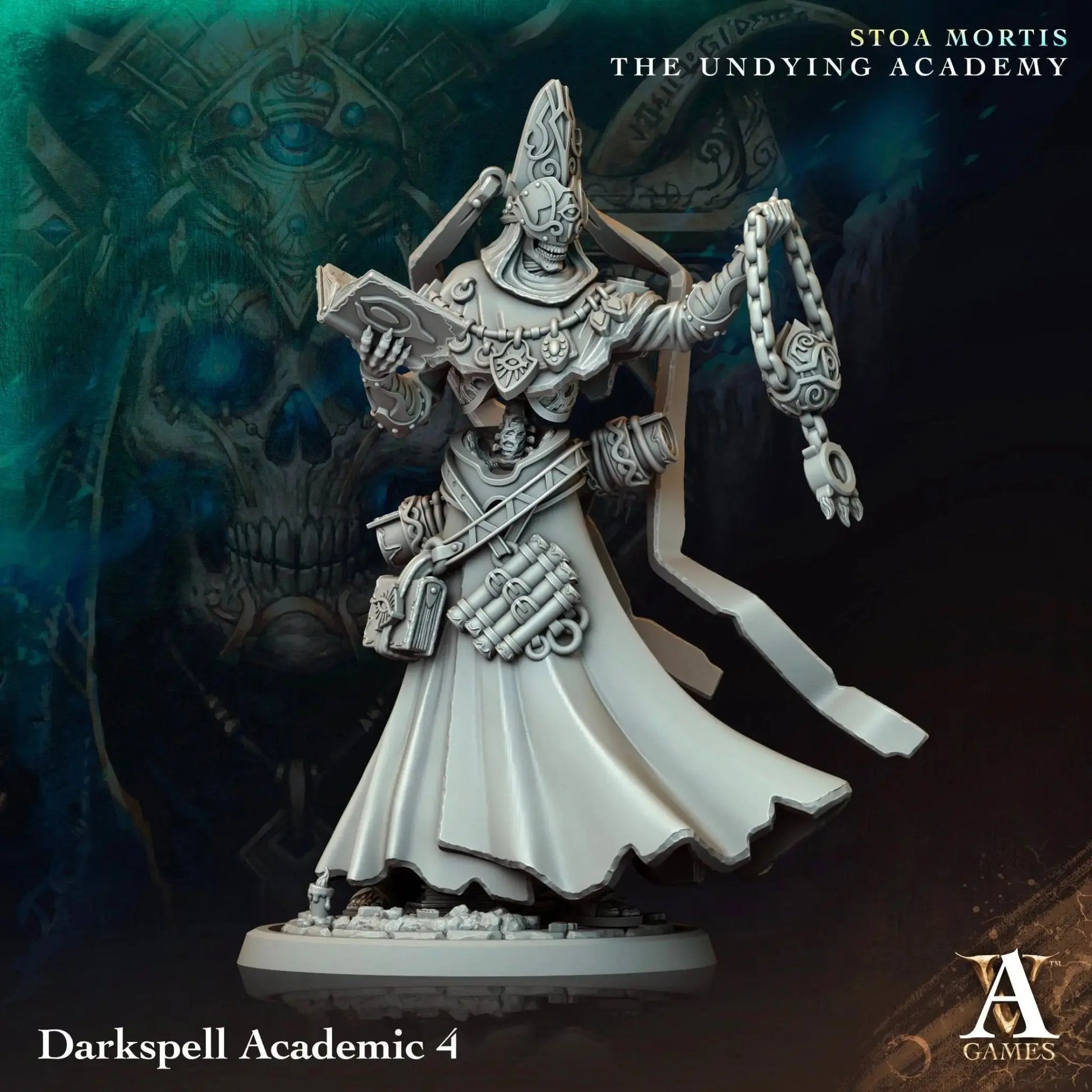 Stoa Mortis - The Undying Academy - STL Bundle - Archvillain Games
