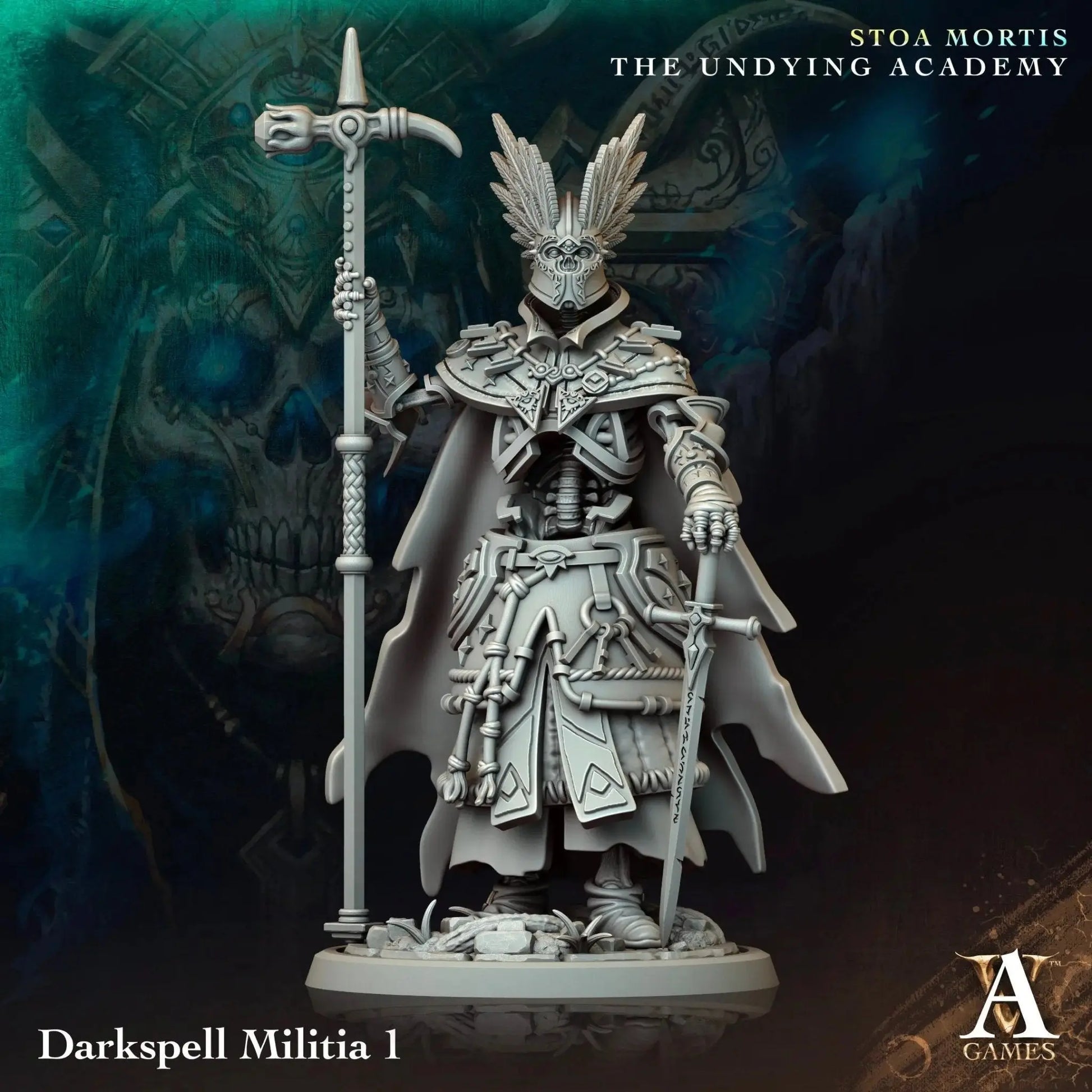 Stoa Mortis - The Undying Academy - STL Bundle - Archvillain Games