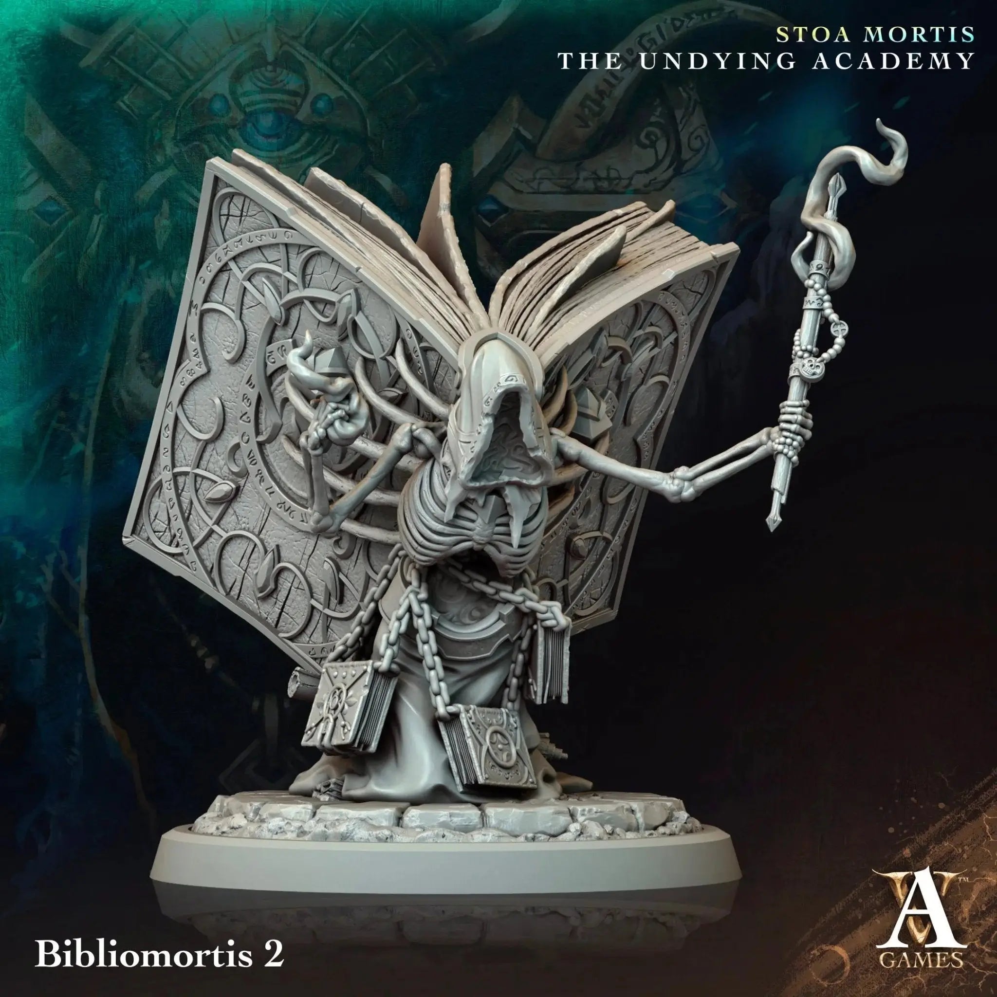 Stoa Mortis - The Undying Academy - STL Bundle - Archvillain Games