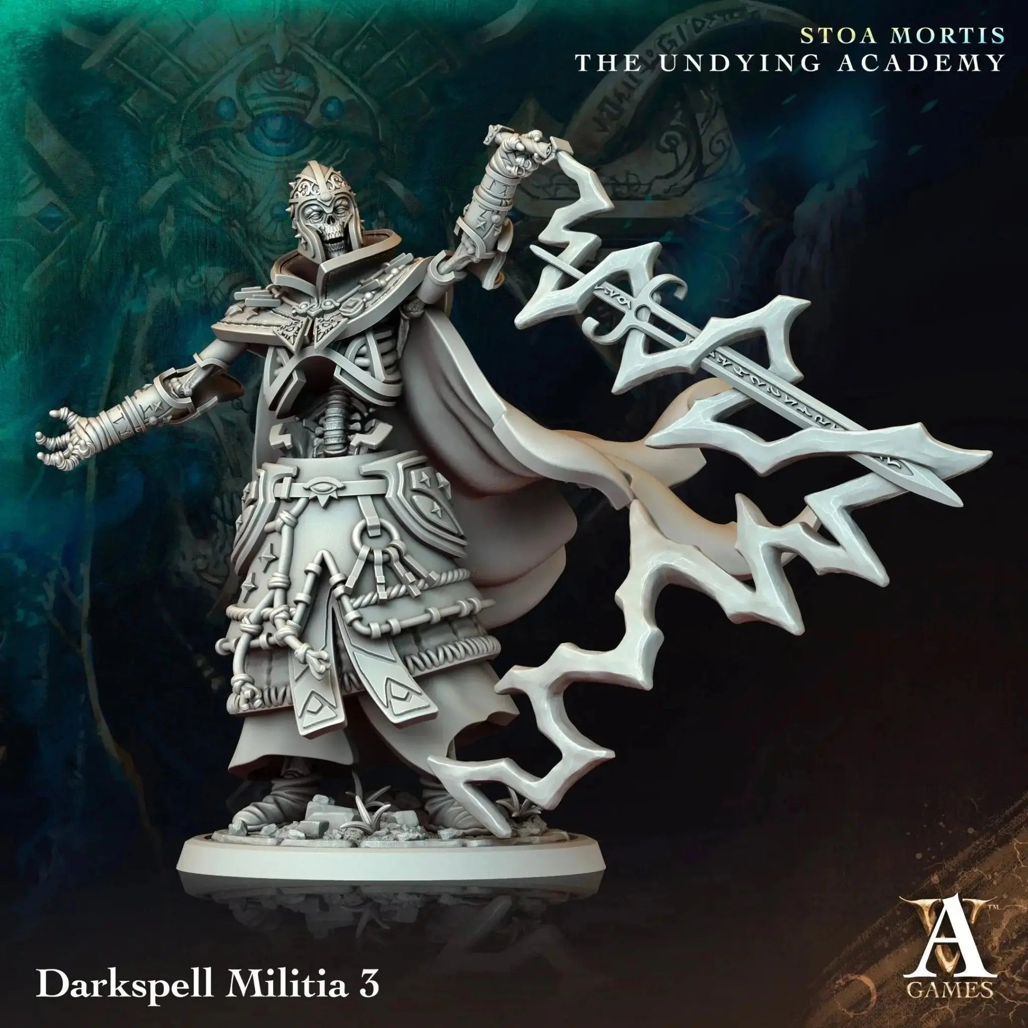 Stoa Mortis - The Undying Academy - STL Bundle - Archvillain Games