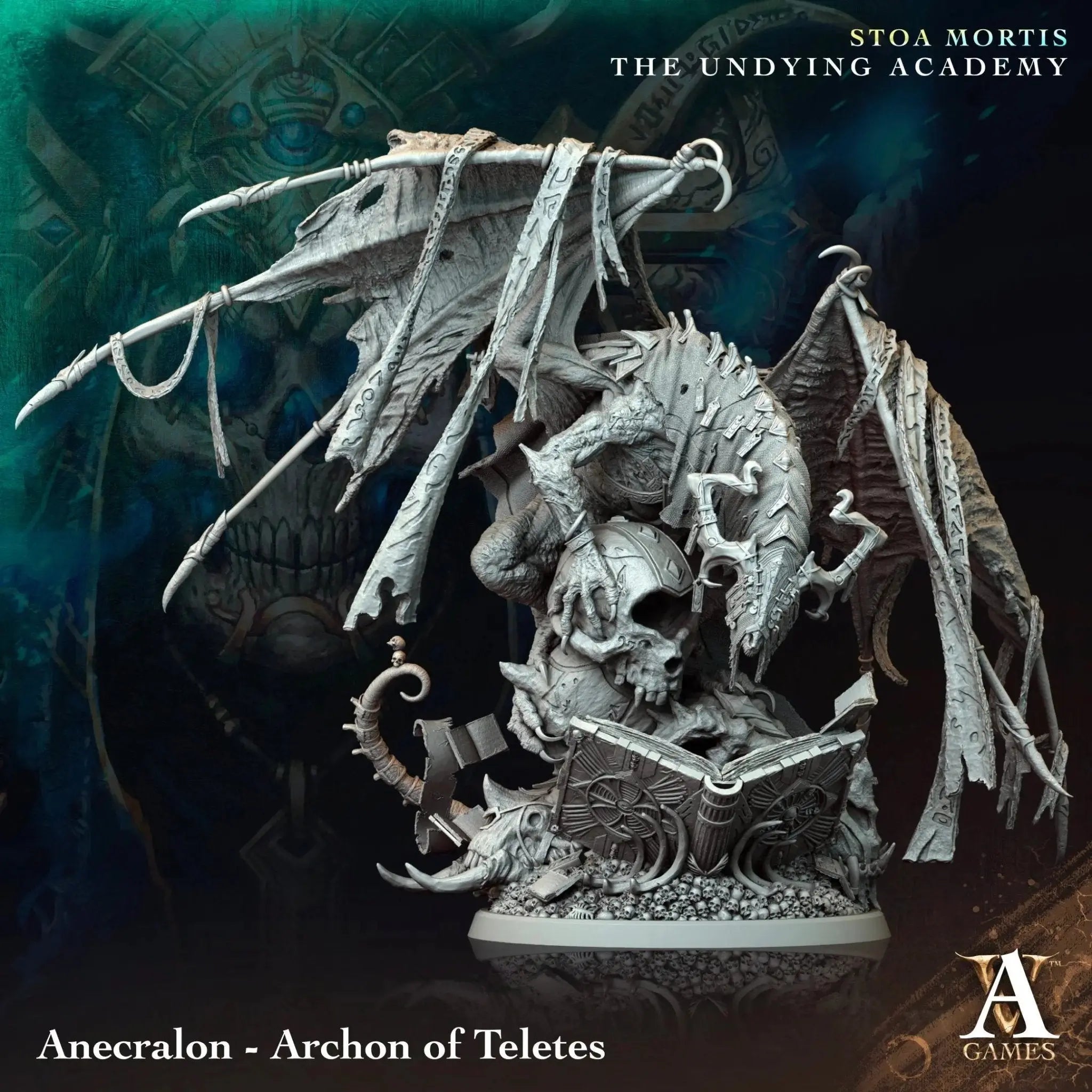 Stoa Mortis - The Undying Academy - STL Bundle - Archvillain Games