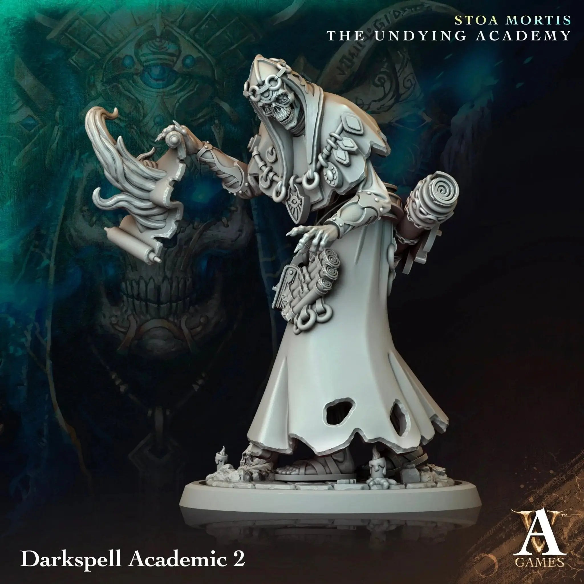 Stoa Mortis - The Undying Academy - STL Bundle - Archvillain Games
