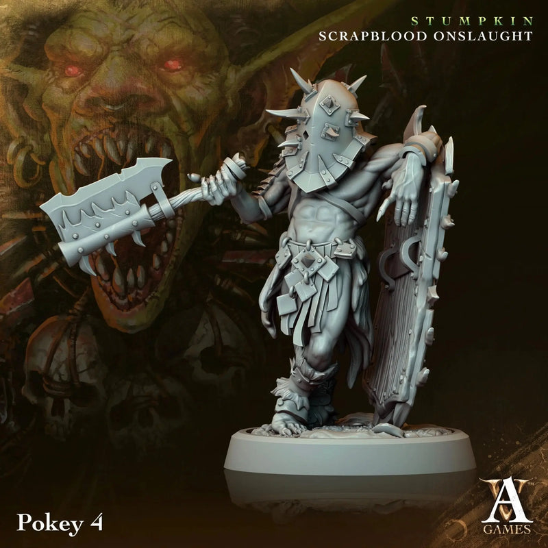 Stumpkin - Scrapblood Onslaught - STL Bundle - Archvillain Games