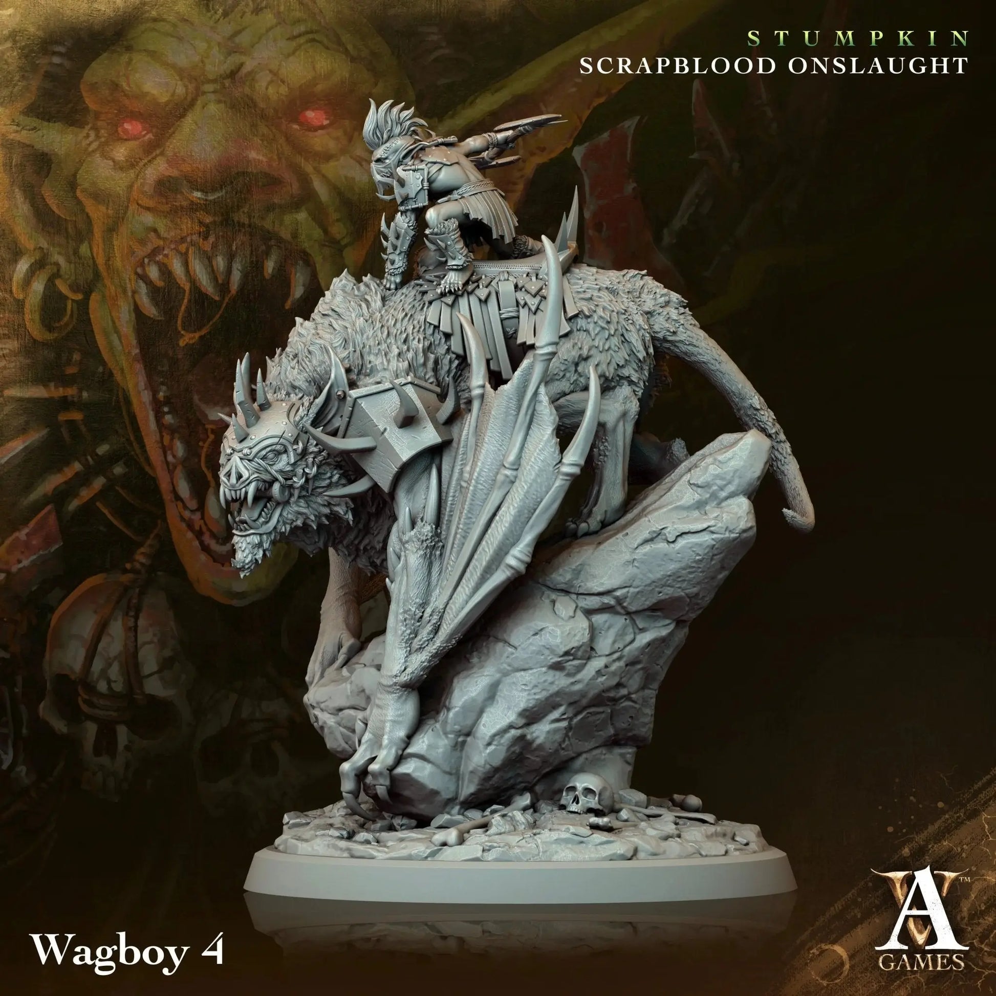 Stumpkin - Scrapblood Onslaught - STL Bundle - Archvillain Games