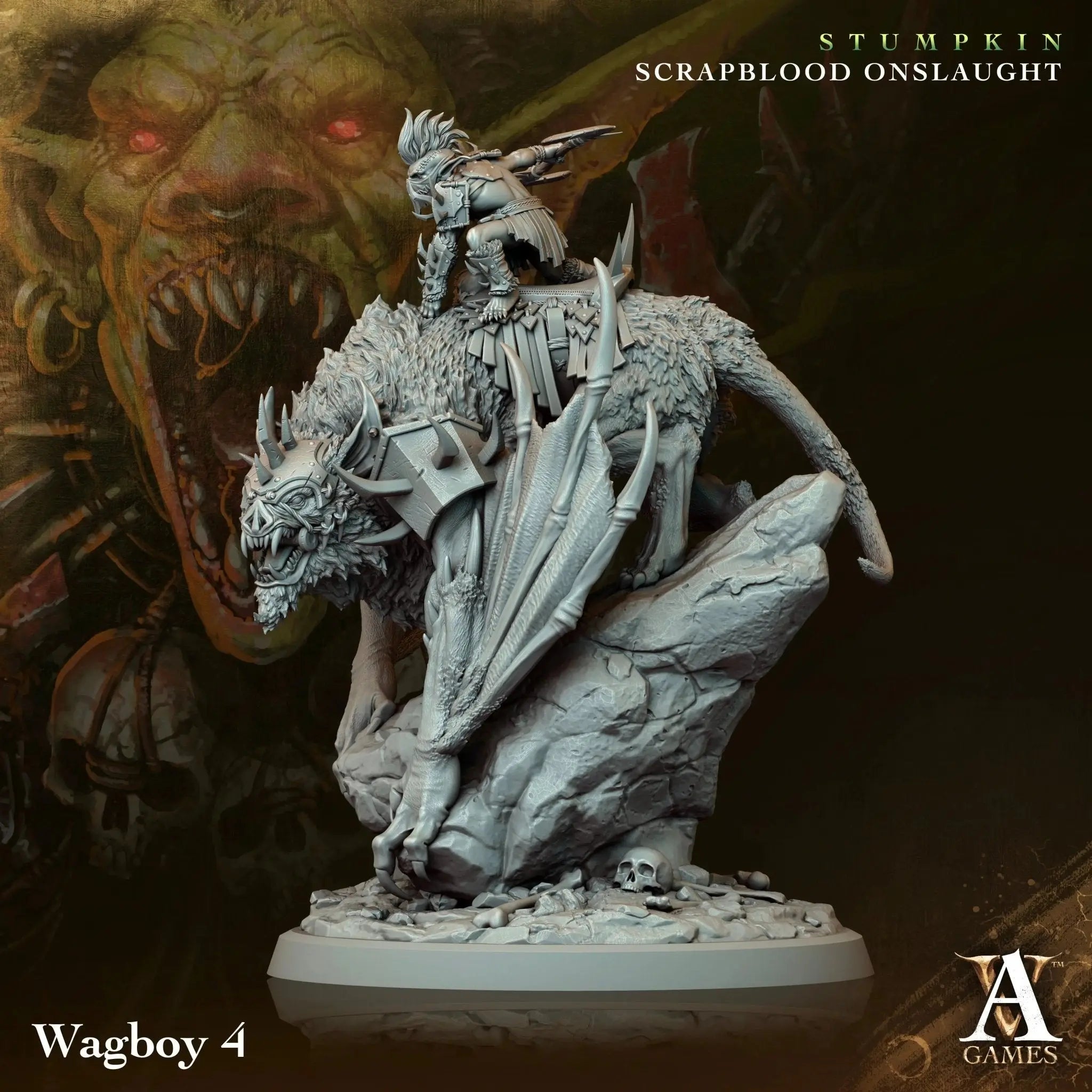 Stumpkin - Scrapblood Onslaught - STL Bundle - Archvillain Games