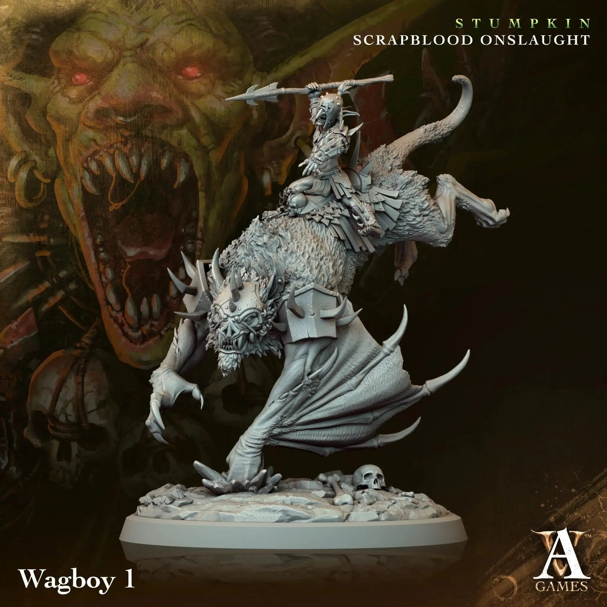 Stumpkin - Scrapblood Onslaught - STL Bundle - Archvillain Games