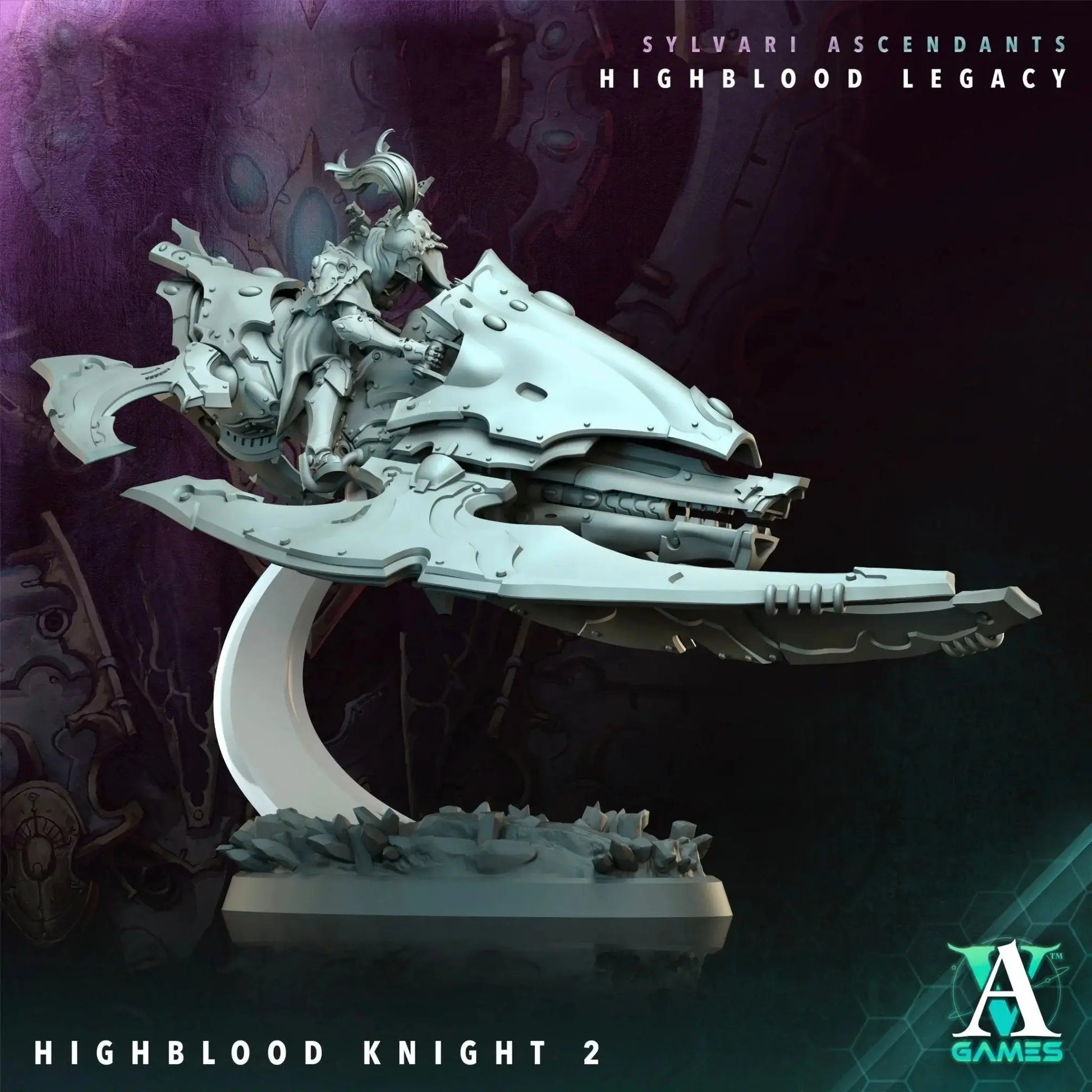 Sylvari Ascendants - Highblood Legacy - STL Bundle - Archvillain Games