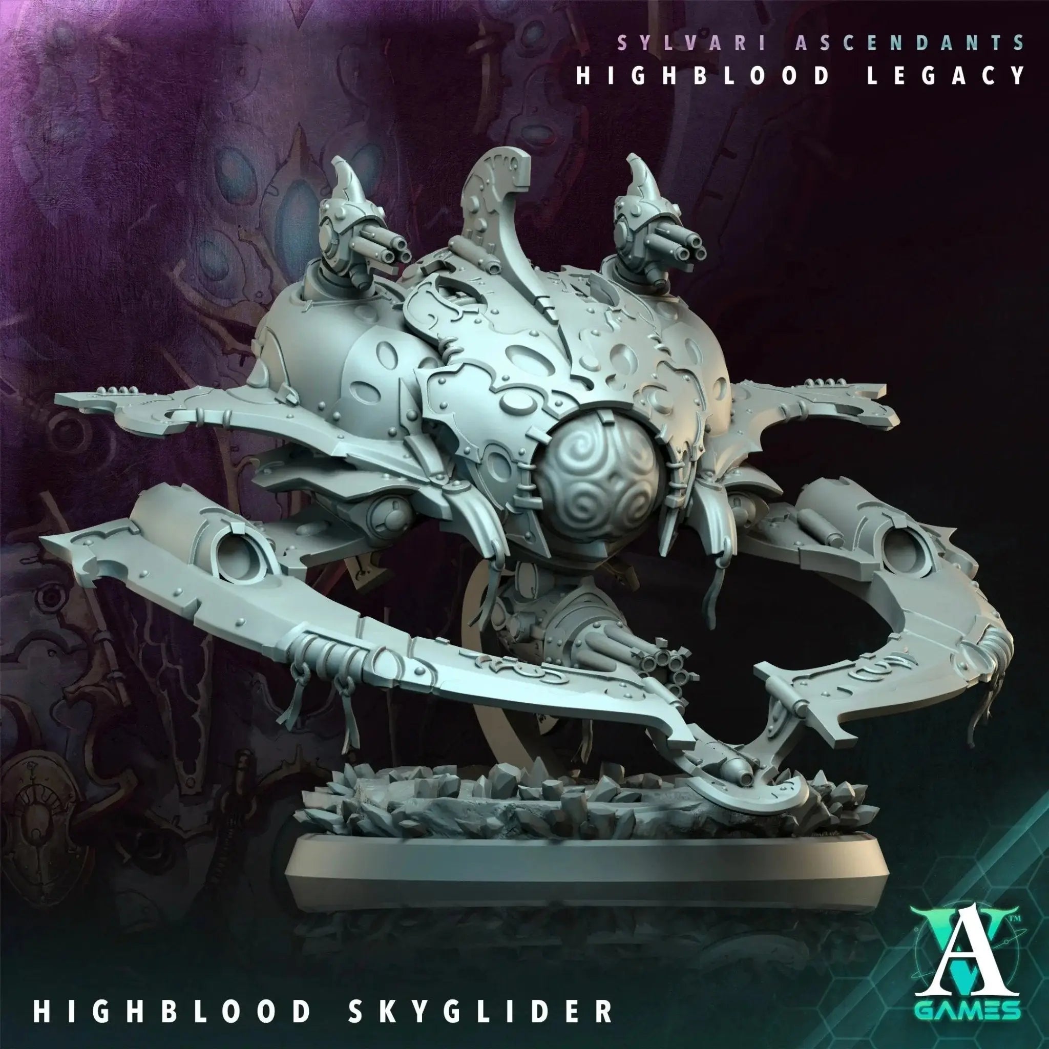 Sylvari Ascendants - Highblood Legacy - STL Bundle - Archvillain Games