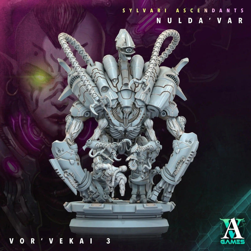 Sylvari Ascendants - Nulda ' Var - STL Bundle - Archvillain Games