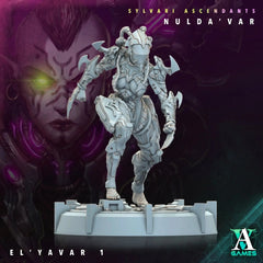 Sylvari Ascendants - Nulda ' Var - STL Bundle - Archvillain Games
