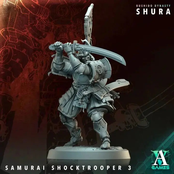 Tenrai Shogunate - Shura - STL Bundle - Archvillain Games