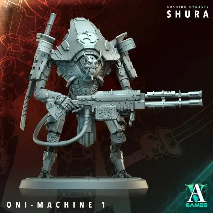 Tenrai Shogunate - Shura - STL Bundle - Archvillain Games
