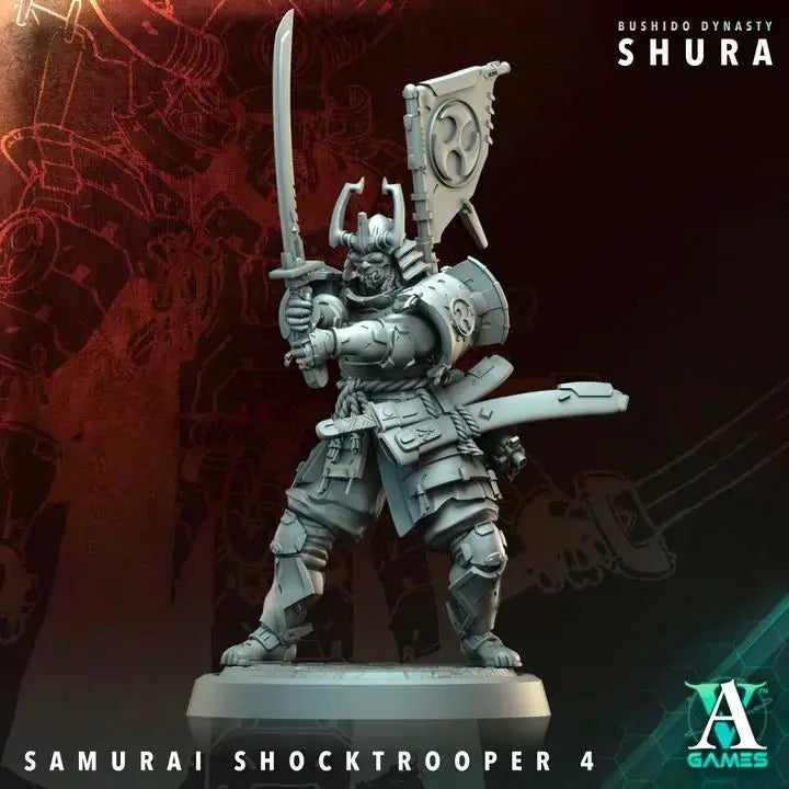 Tenrai Shogunate - Shura - STL Bundle - Archvillain Games