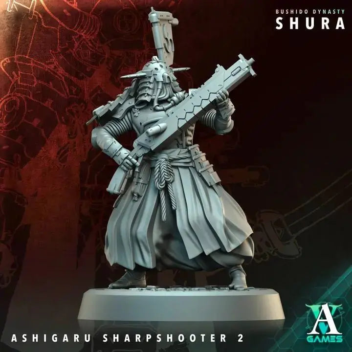 Tenrai Shogunate - Shura - STL Bundle - Archvillain Games
