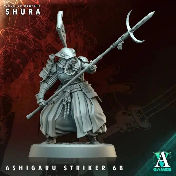 Tenrai Shogunate - Shura - STL Bundle - Archvillain Games