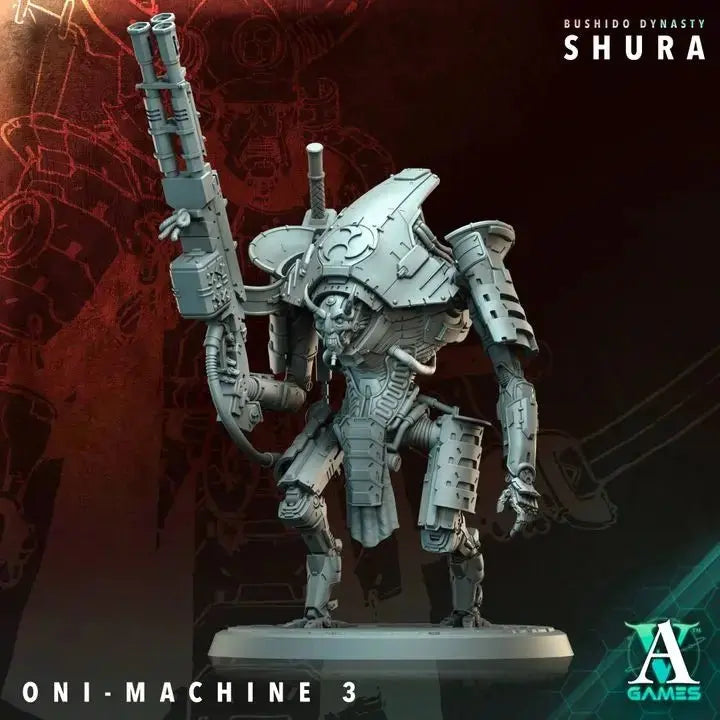 Tenrai Shogunate - Shura - STL Bundle - Archvillain Games