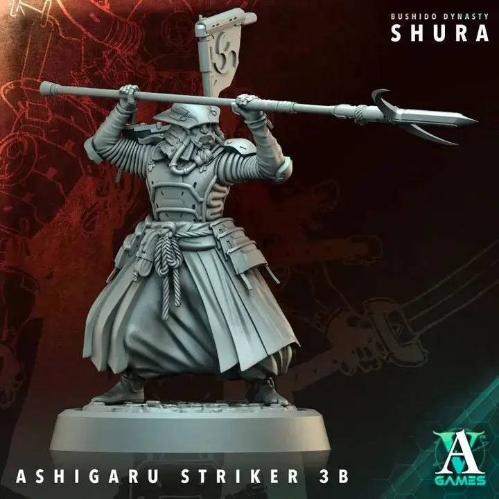 Tenrai Shogunate - Shura - STL Bundle - Archvillain Games