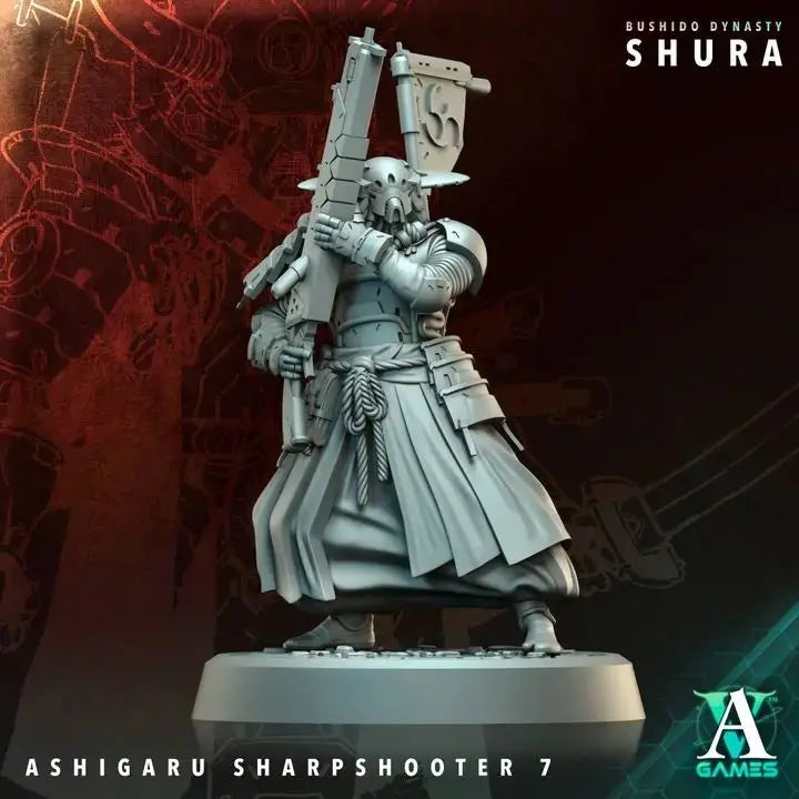 Tenrai Shogunate - Shura - STL Bundle - Archvillain Games